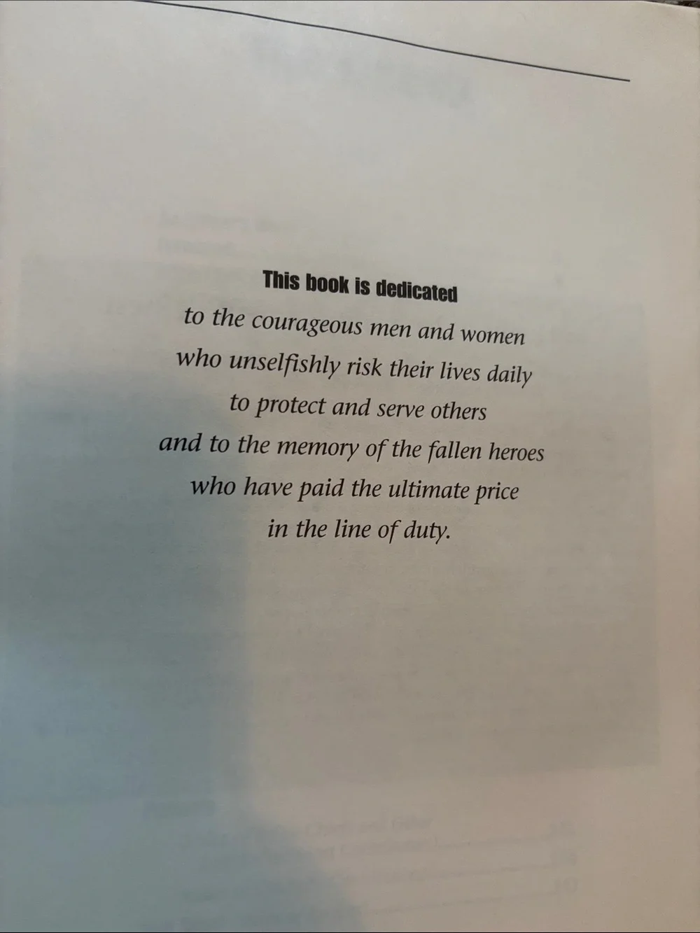 The Cop Cookbook used good shape